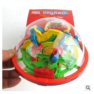 Fancy a laberinto ball toys, Bola de inteligencia orbital 3 d, juguetes educativos para niños. Laberinto toyGifts para niños, bola mágica