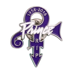 Prince Love Symbol Purple Rain Lapel Pin Badge