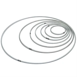 10pcs 35-200mm Dream Catcher Reve Circle Rings Findings Hanging Round cercle metal pour attrape reve Net Jewelry DIY