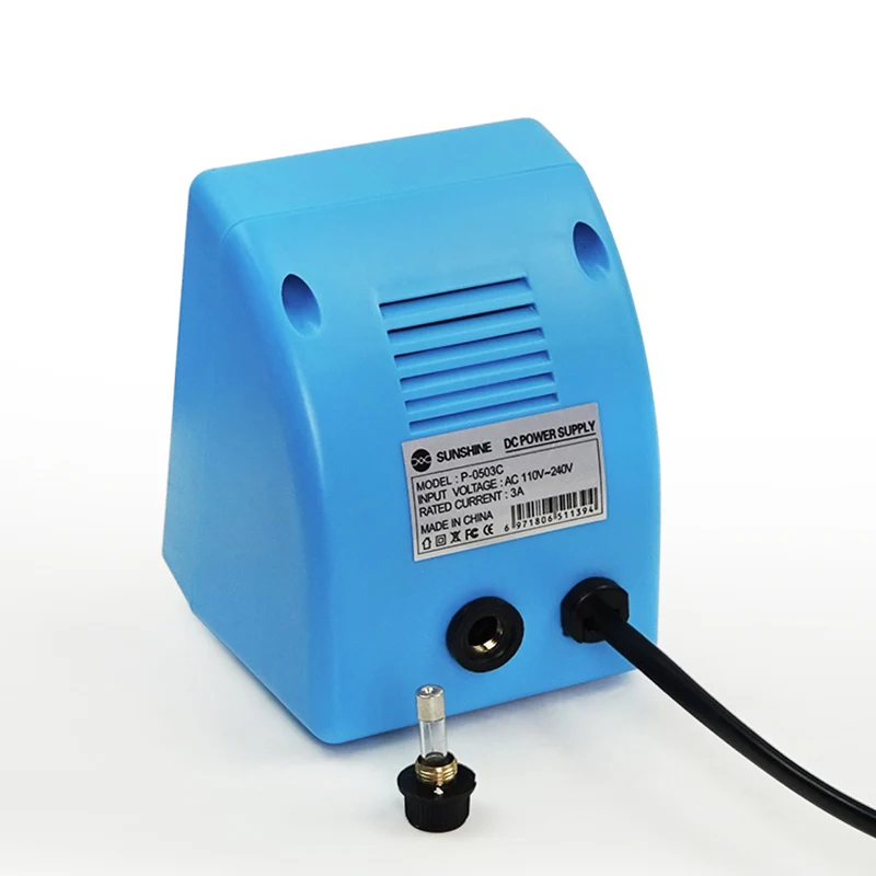 Regulador de voltaje portátil fuente de alimentación CC ajustable con puerto Usb Reparación de teléfono 5v 3a CC fuente de alimentación regulada 110v 220v