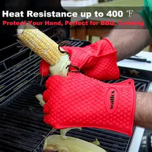 Silicone BBQ Heat Resistant Glove #3