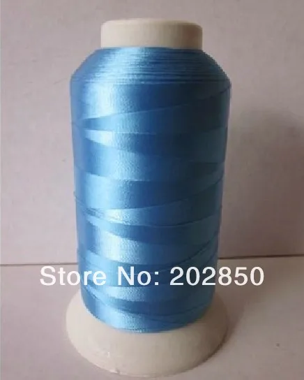 Free Shipping Embroidery Sewing Thread, 38 Mixed Colours Available,3000M, 120D/2 ,For Embroidery&Cross Stitch Use,Very Low Price