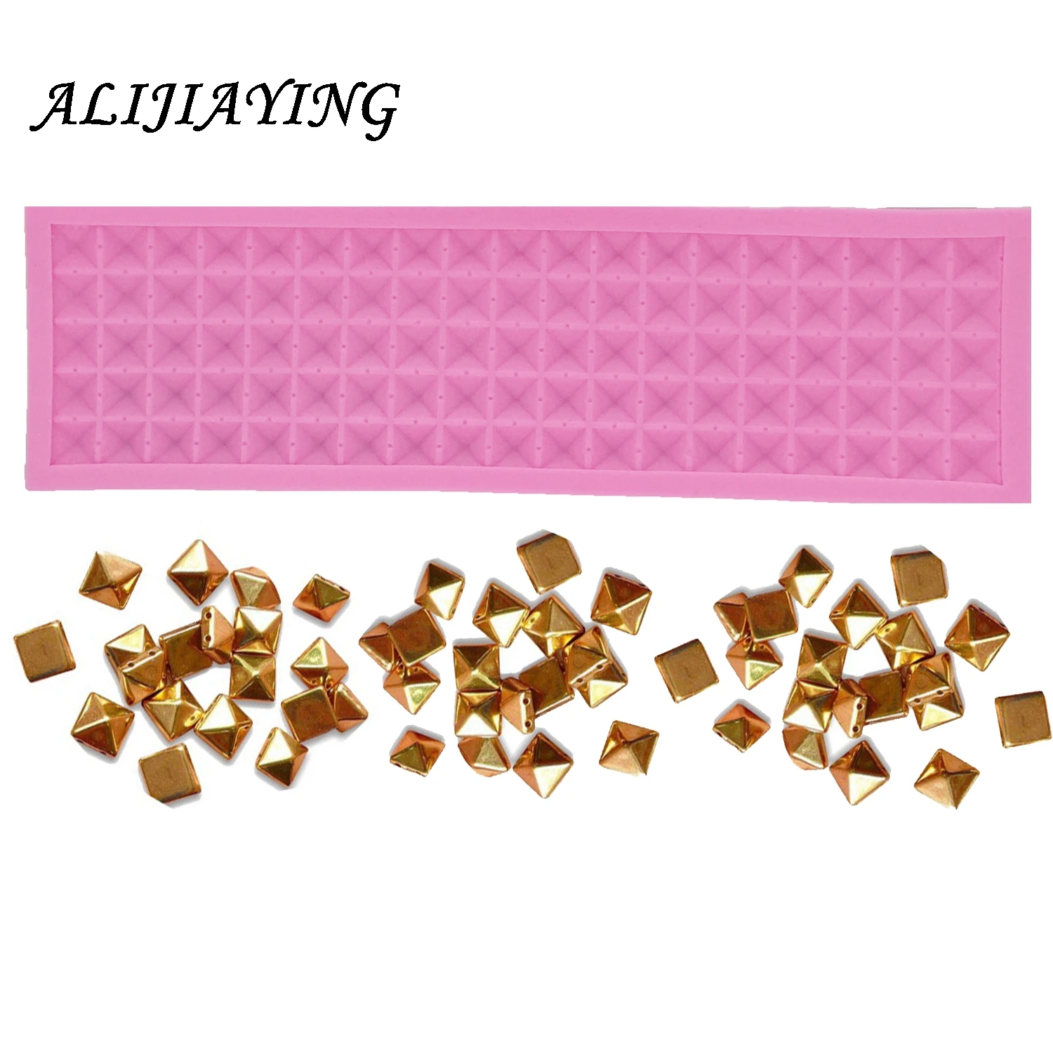 1Pcs Lace mat Silicone Mold,Sugarcraft Cake Decorating Tools,gem Fondant Chocolate Molds Cake Onlay Border Embosser Mold D0876