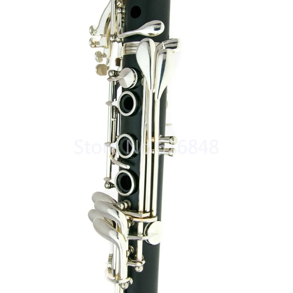 Brand Buffet Crampon Prodige Bb Clarinet 17 Keys B Flat Musical Instruments High Qualiey Bakelite Tube Nickel Plated Clarinet