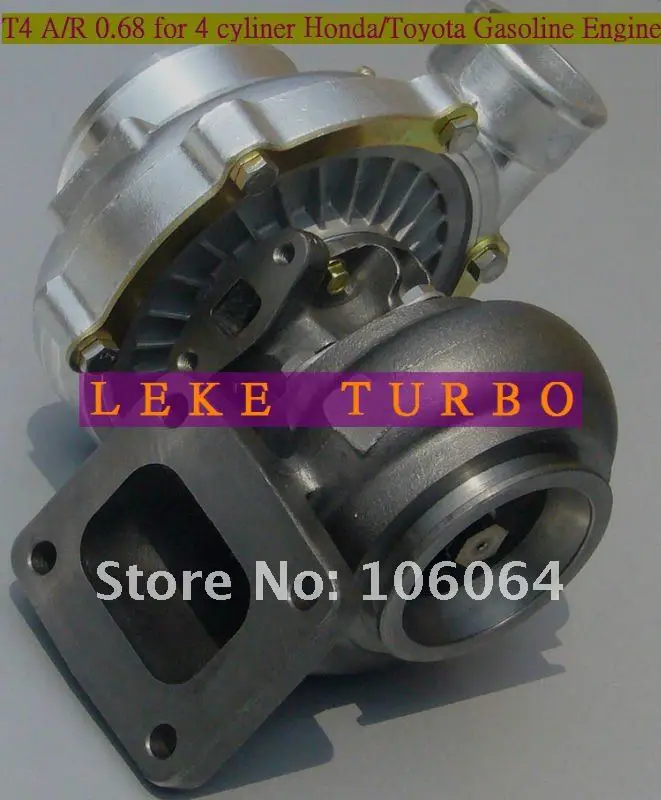 

Оптовая продажа, новый турбокомпрессор T4 A/R 0,68 для CIVIC, HONDA, цилиндр TOYOTA для бензинового двигателя