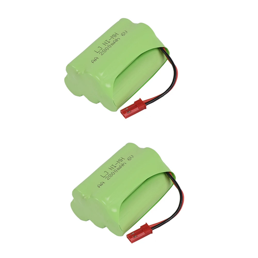 

2PCS//lot 6v 2800mah AA NI-MH T Battery Electric toys car ship robot NIMH Battery new model high capacity 6V NIMH Battery