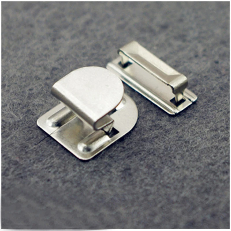 50 مجموعات/وحدة # 8015 4-جزء السراويل السنانير المعدنية النحاس شريط السحابات دعوى بانت تنورة زر السنانير النيكل n الأسود شحن مجاني