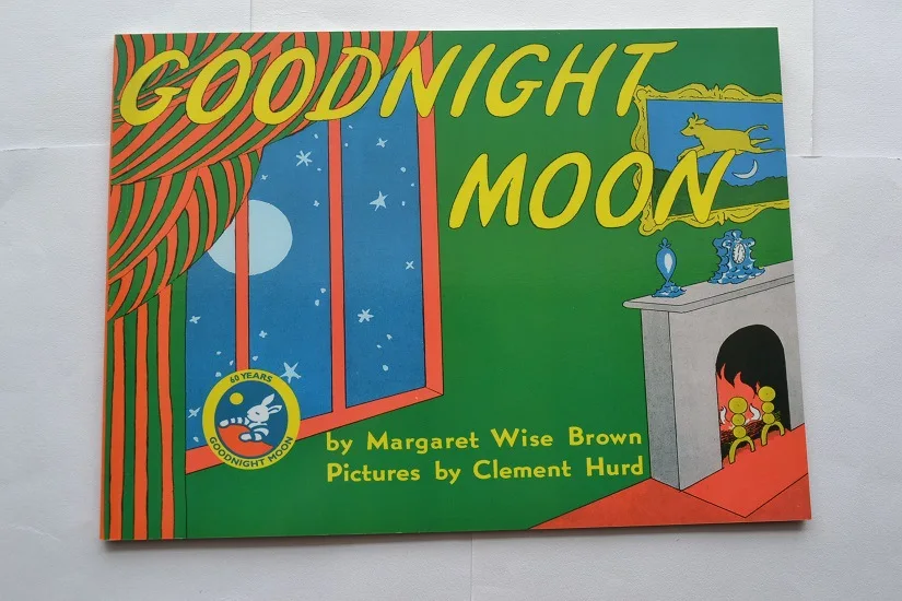 Goodnight Moon الإنجليزية كتاب مصور للأطفال القصص المصورة الوالدين والأطفال قراءة libro de chicos