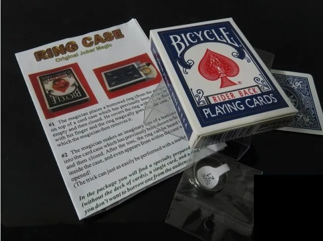 Ring Case (Original Joker Magic) - Trick , magic tricks,fire,props,dice,comedy,mental magic