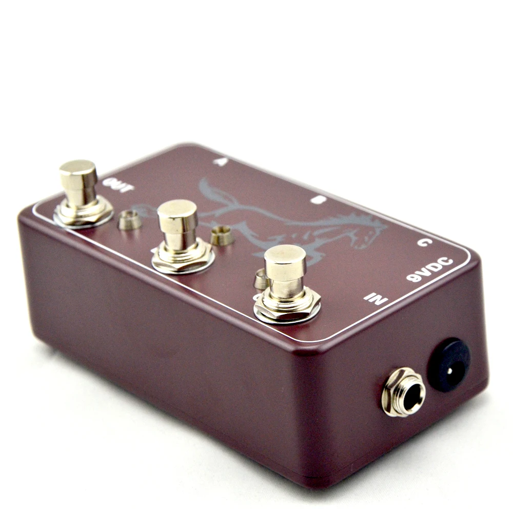 New 3 Looper Effect Pedal Switch-3 Guitar Looper Pedal with 125B Pedal BOX