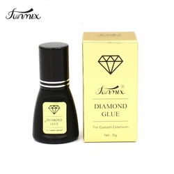 FUNMIX New 1 Second Dry Diamond Glue Nano Profession Eyelash Extension Glue Keep 60 Days Low Odor