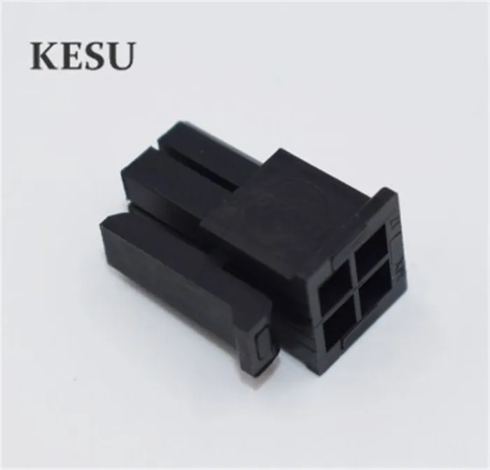 Micro-Fit male female connector 3.0mm 2x2 Pin 4Pin 4-Pin right angle/straight Plus Receptacle Housing for terminal 43025/43045