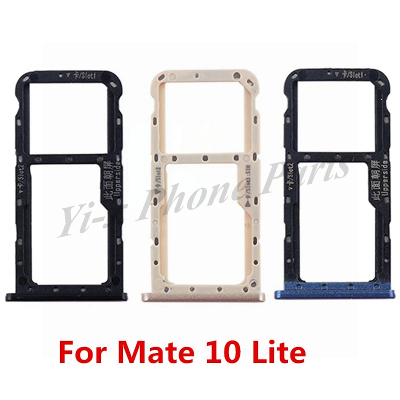 SIM Card Tray Pemegang Adaptor untuk HUAWEI Mate 10 Lite/Maimang 6/G10/Honor 9i