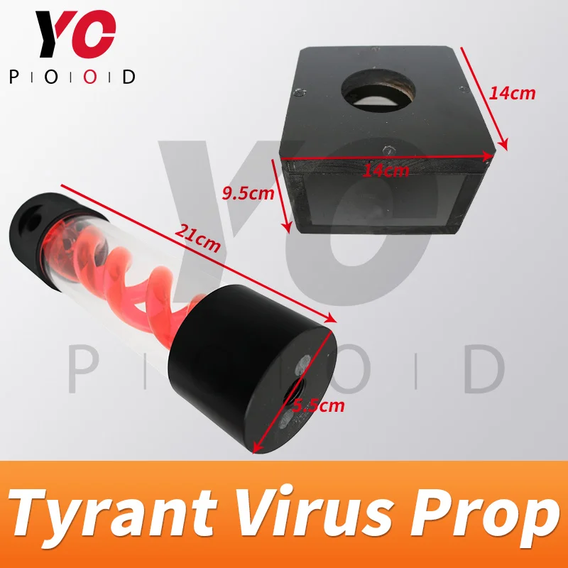 T-Virus prop Room escape put the virus to the designated location to unlock YOPOOD real life takagism games in chamber room