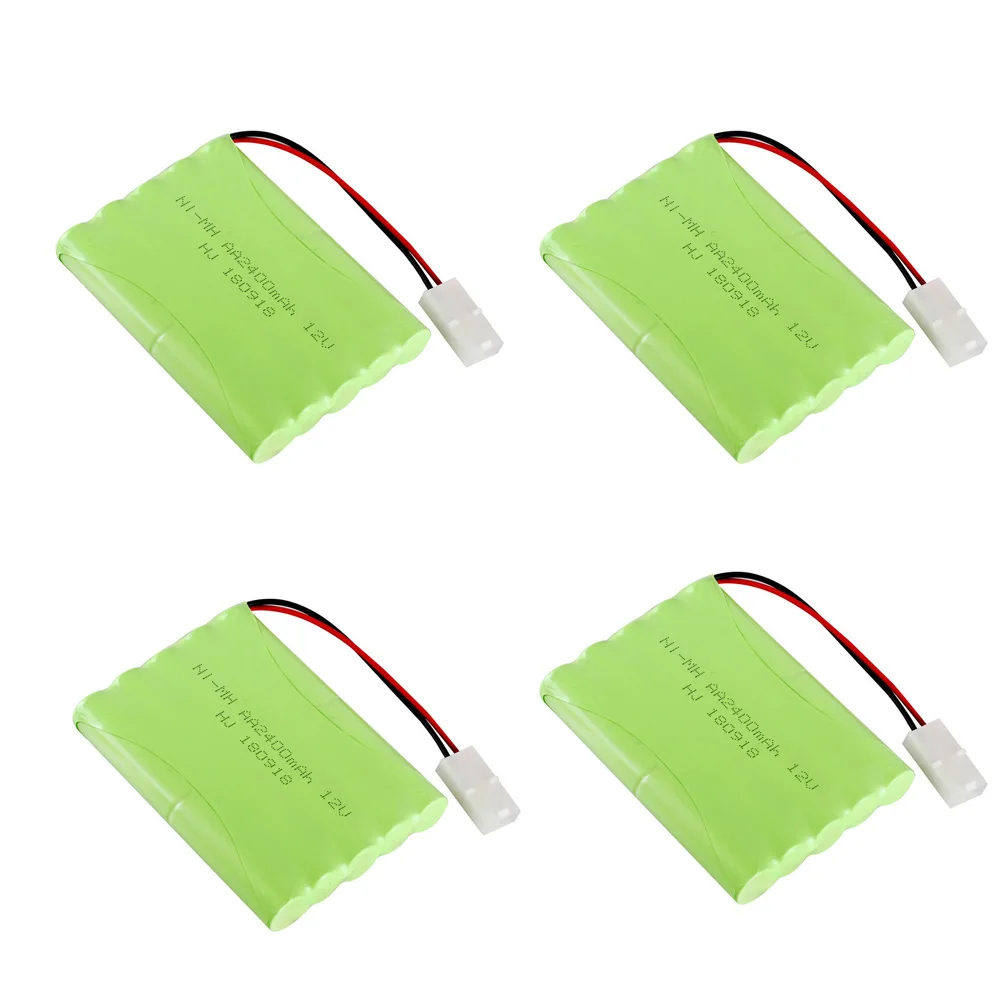 

12v 2400mah Battery ni-mh Battery AA NI-MH 12v battery pack for RC toy Car Boat model RC toy Battery Tamiya Plug