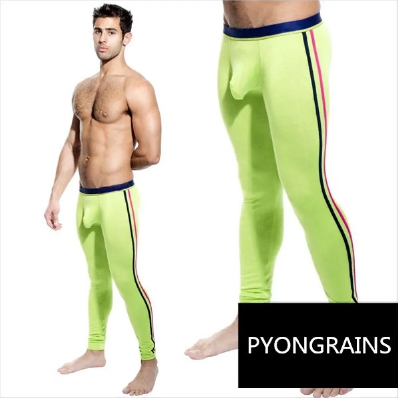 2018 New Arrival Mens Sleep Bottoms Winter And Autumn Thermal Underwear Pajamas Man Warm Long Underwear High Quality Long Johns