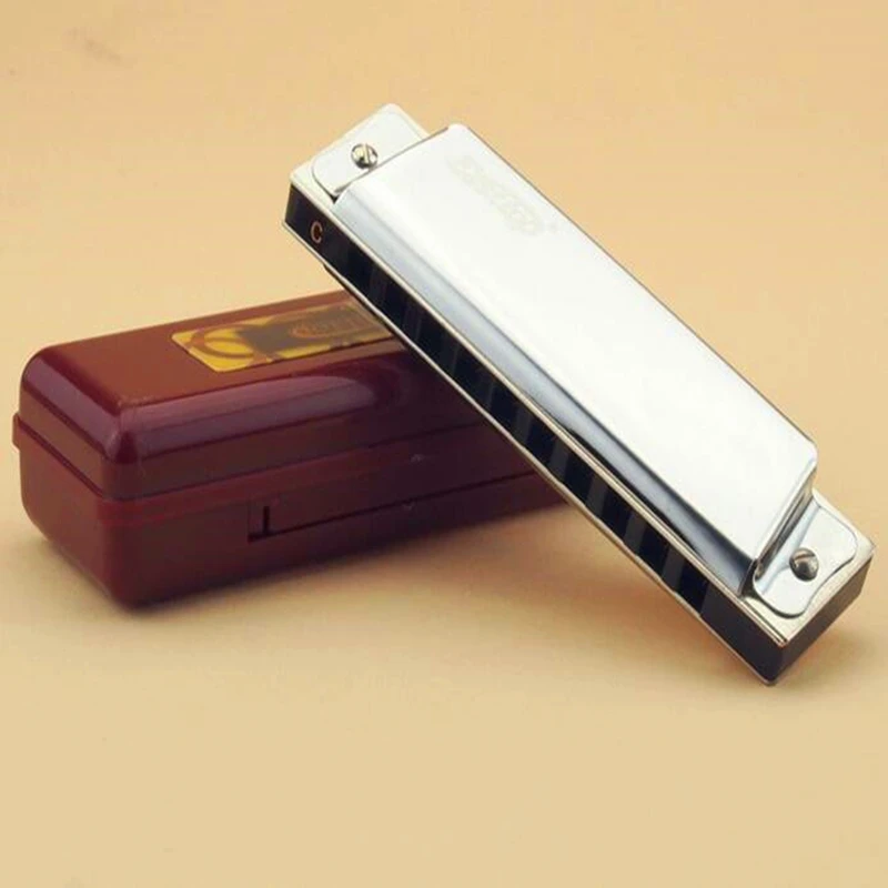 T10Easttop Harmonica 10 Hole harpa gaita de boca Diatonic Blues Harp Diatone Harmonica Mouth Ogan instrumentos musicais armónica