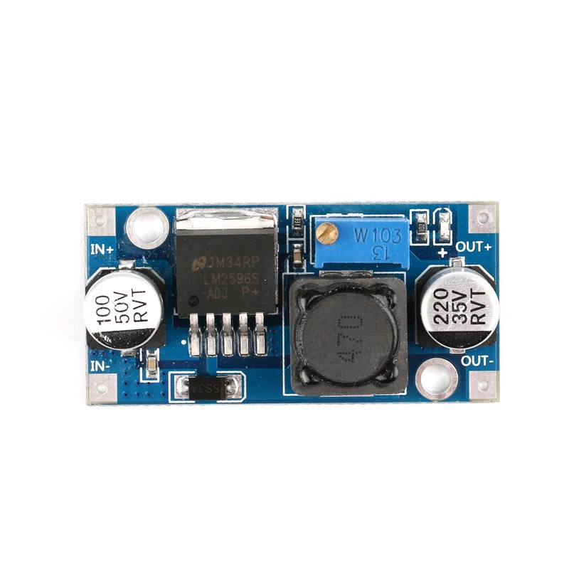 LM2596 LM2596S ADJ Power supply module DC-DC Step-down module 5V/12V/24V adjustable Voltage regulator 3A