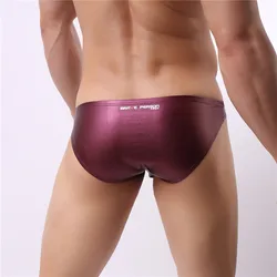 Sous-vêtements Sexy pour hommes, culotte solide pour hommes, culotte courte, # B1162