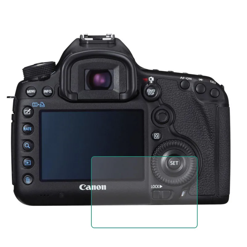 

Tempered Glass Protector for Canon EOS 5D Mark III IV Mark3 Mark4 5DIII 5D3 5D4 5Ds 5DsR 1DX II Camera Screen Protective Film