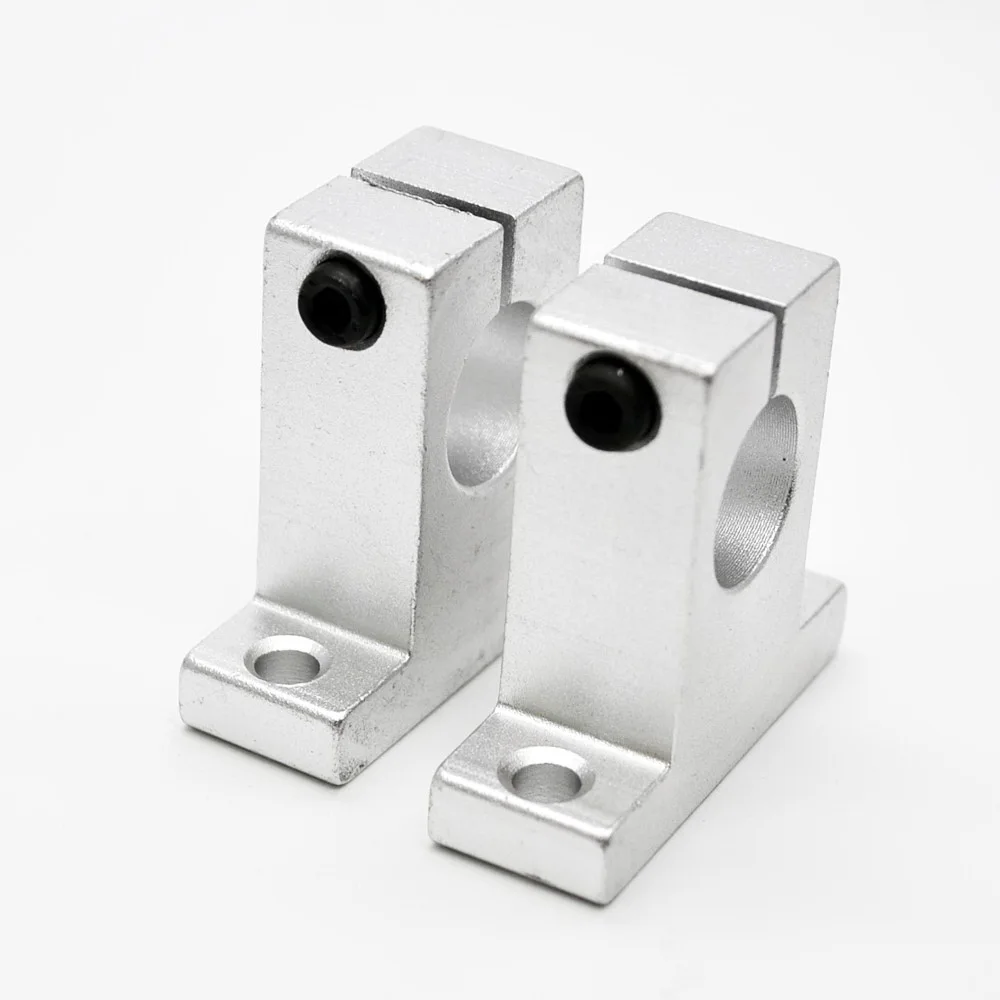 4pcs/lot SK12 SH12A 12mm linear rail shaft support block for cnc linear slide bearing guide cnc parts