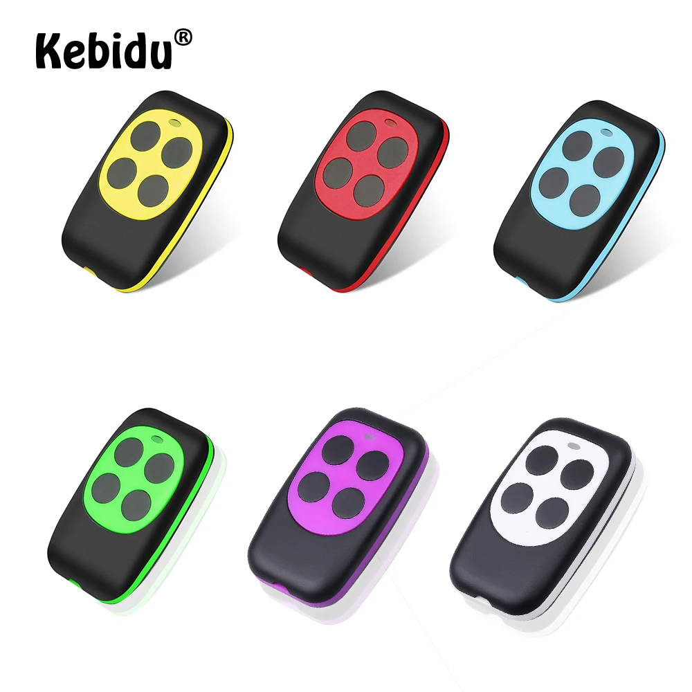 Kebidu Wireless 433Mhz Remote Control Duplicator Copy Code Remote 4 Channel Car Key FOB Cloning Cloner For Gate Garage Door