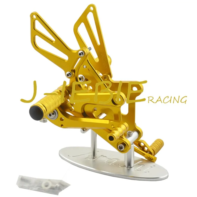 

CNC Racing Rearset Adjustable Rear Sets Foot pegs Fit For Honda CBR250R CBR250 R 2011 2012 2013 2014 2015 GOLD