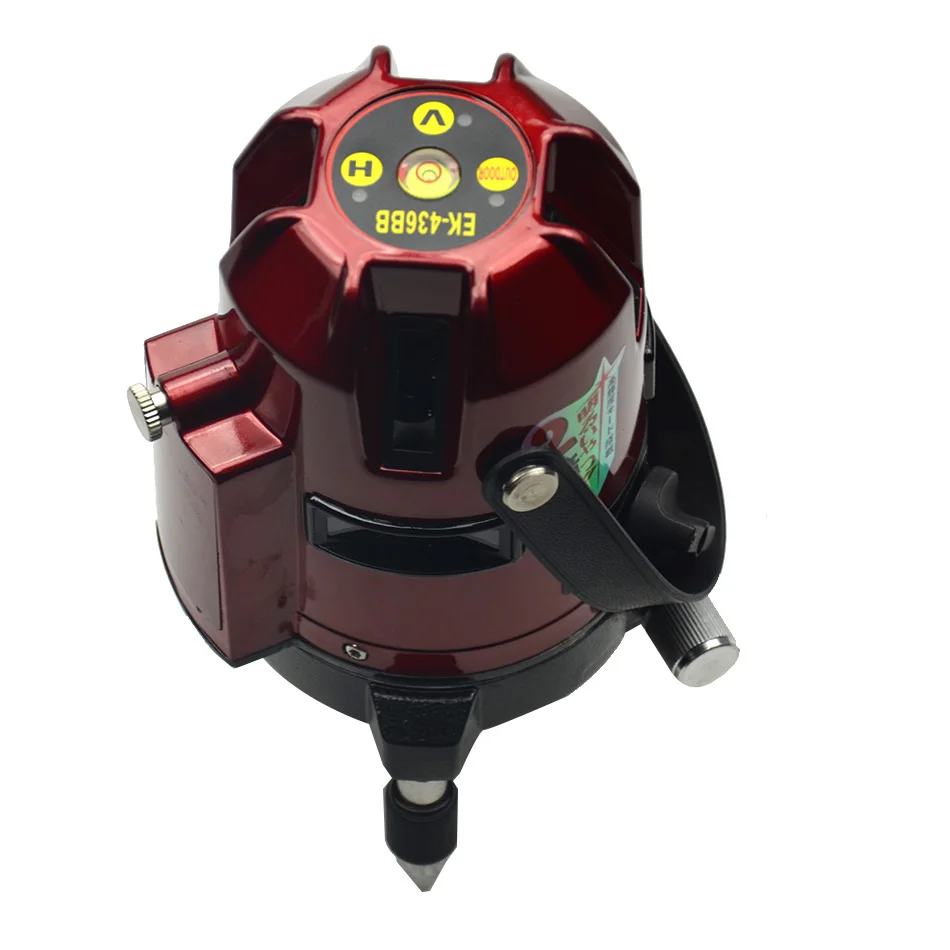Imagem -02 - Auto Automático Nivelamento Linha e Ponto 4v3h Nível Laser Infravermelho Ek436bb Novo