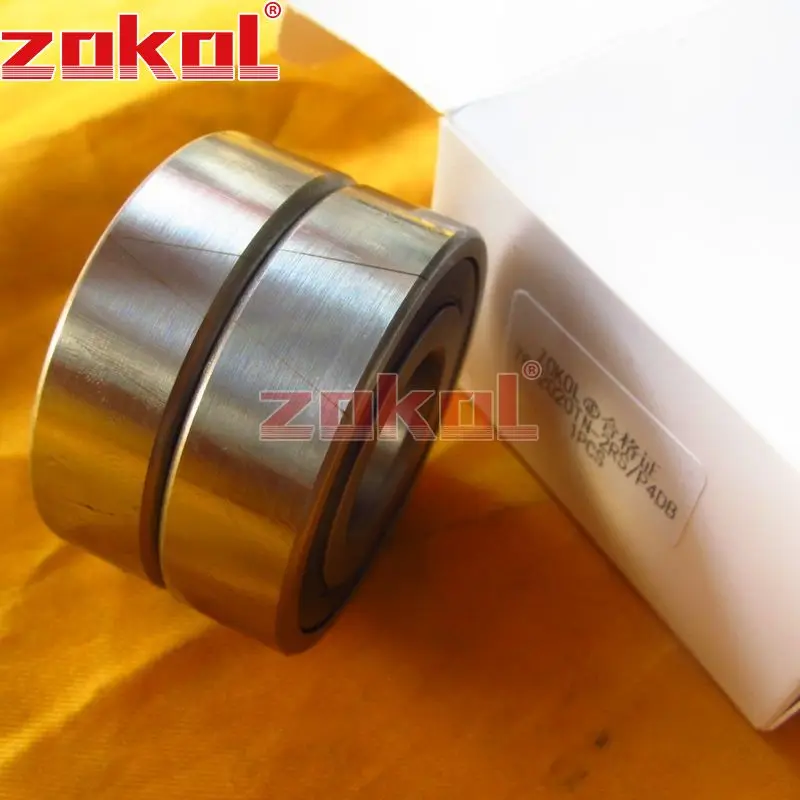 ZOKOL 7602020 TN 2RS P4DB C 760204 2RSDB Axial Angular Contact Ball Bearing 20*47*14mm