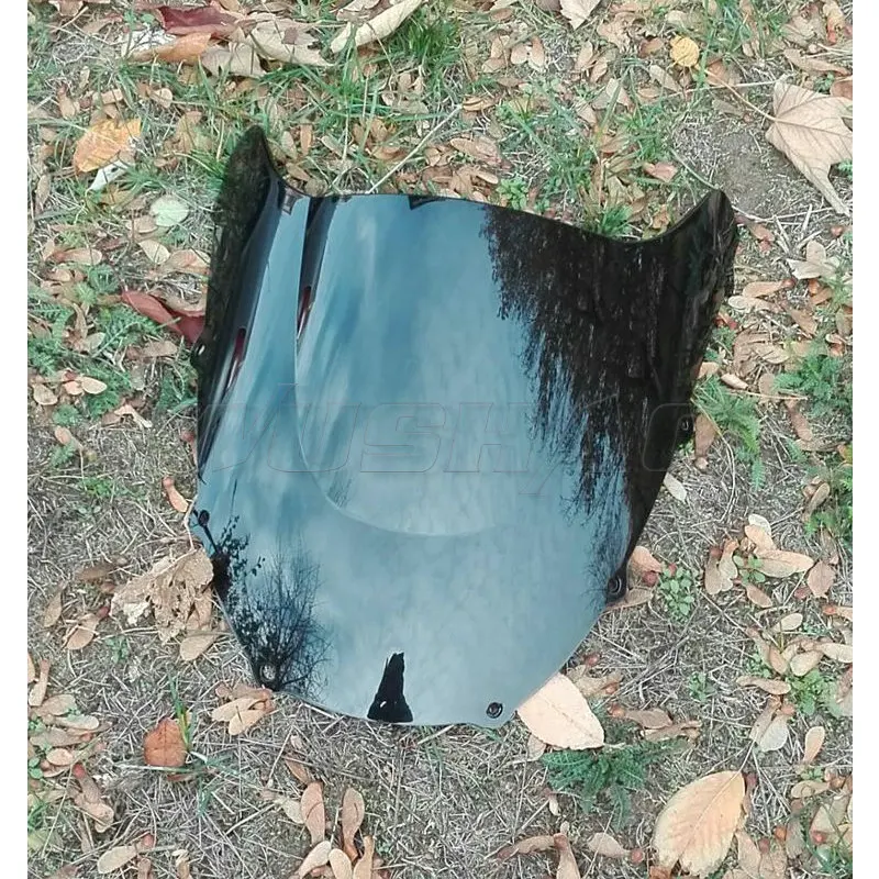 Motorcycle Double Bubble Windshield WindScreen Screen For 1998 1999 Kawasaki Ninja ZX-9R ZX9R ZX 9R ZX900C 900 C Black Iridium