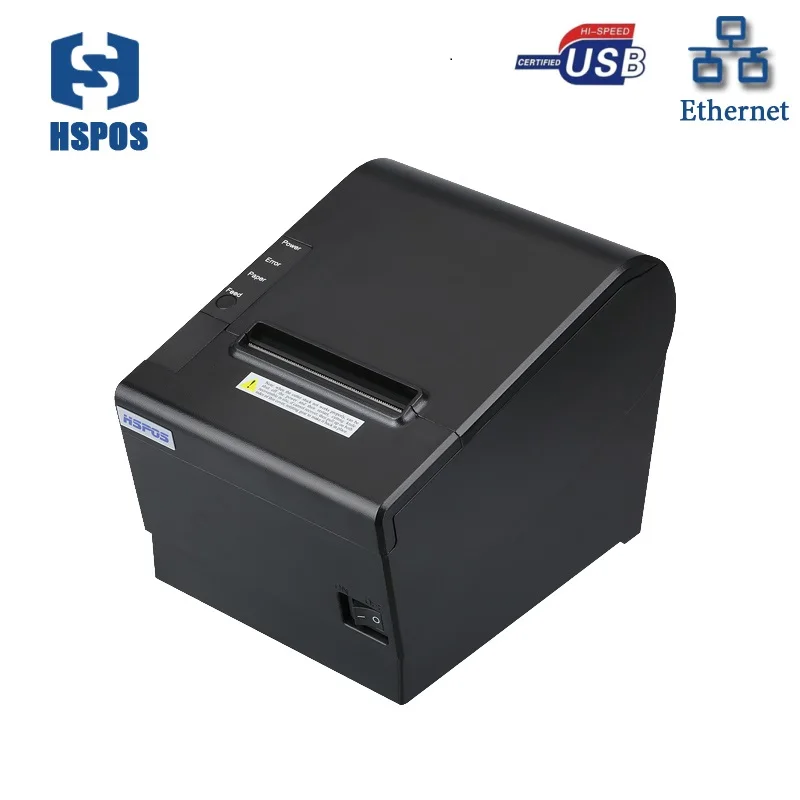 

Best price 80mm pos usb thermal receipt printer with auto-cutter with cash drawer interface HSJ80UL Support OPOS Drivers