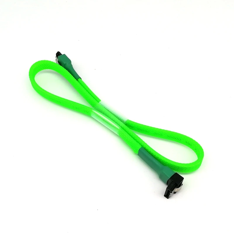 Angitu Tay 6 Gb/giây Dữ Liệu SATA 3.0 Góc 90 Độ Tốc Độ Cao Sata III Cáp Dây Có Khóa Chốt An Toàn Cho Ổ Cứng