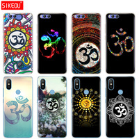 Silicone Cover Case For Xiaomi Mi A1 A2 5 5S 5X 6 Mi5 MI6 NOTE 3 MAX Mix 2 2S Aum Om Yoga