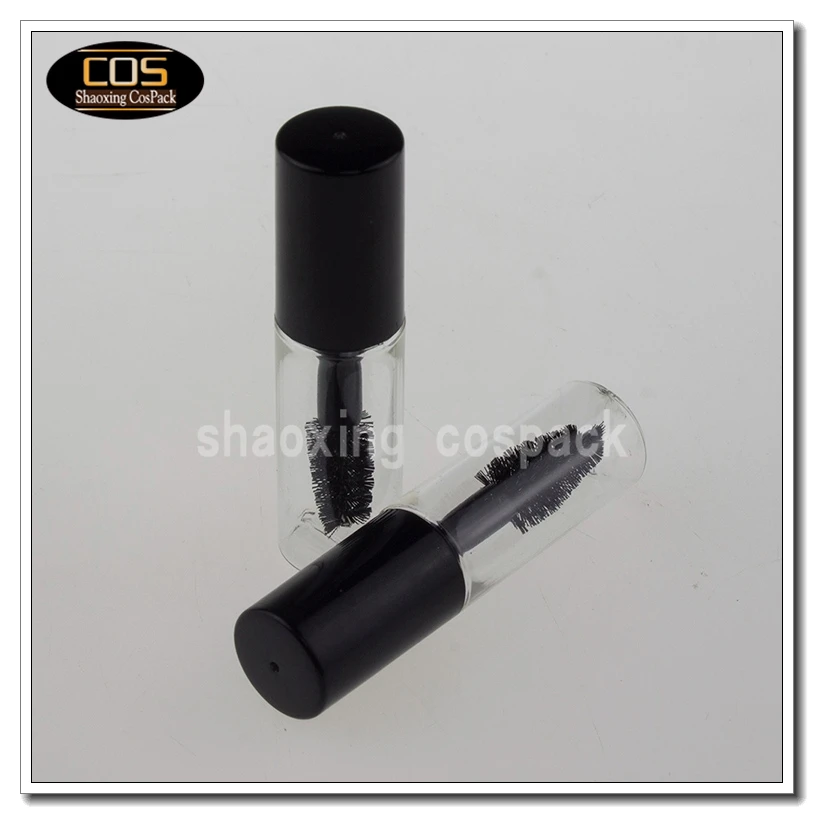 1000pcs MT008 mini 1.5ml mascara little tubes, 1.5 ml plastic mascara tubes empty, 1.5ml mascara packaging wholesale