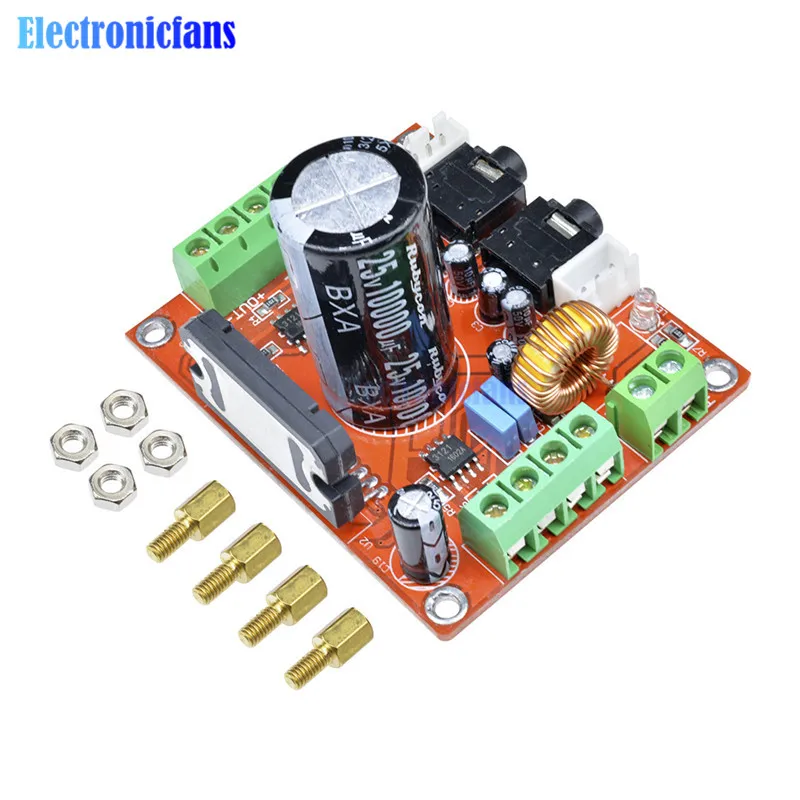 Fever Class TDA7850 Power Amplifier Board 4 Channel Car Power Amplifier Board Module DC 12V 4X50W with BA3121 Noise Reduction