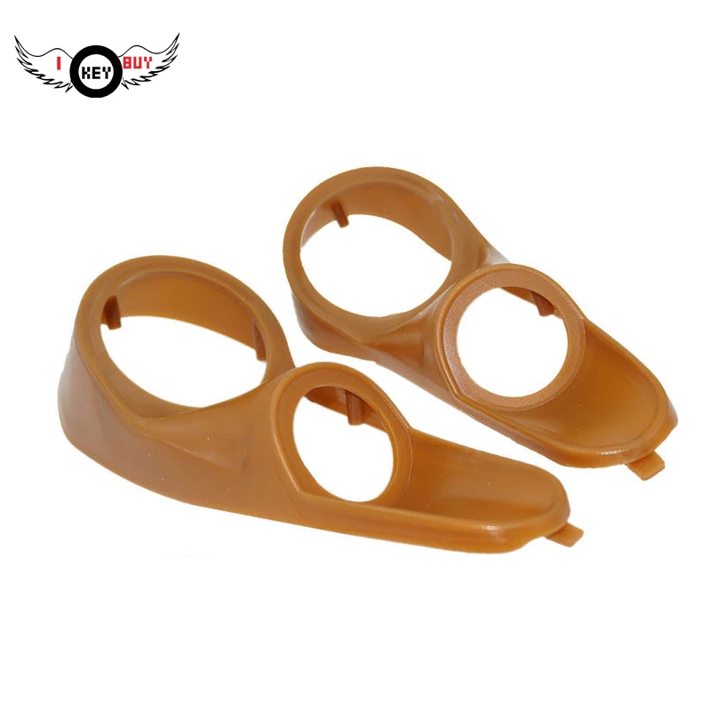 2Pcs/Lot  Car Audio Speakers Nylon Plastic Gasket Bracket Fits for 1.5 Inch 3 Inch Tweeter Treble Hertz A-Pillar Brown Brackets