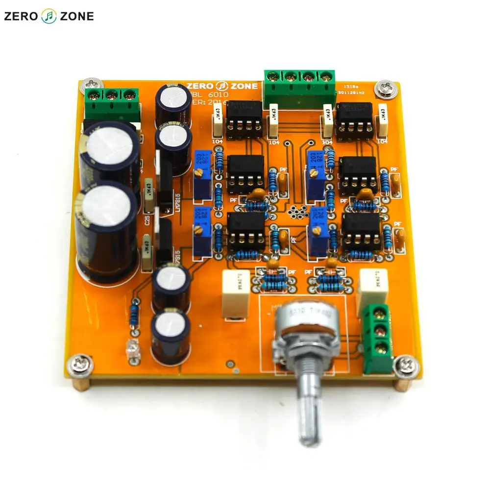 

GZLOZONE Assembled MBL-6010 (Base On MBL6010D) Preamplifier Board With ALPS Potentiometer