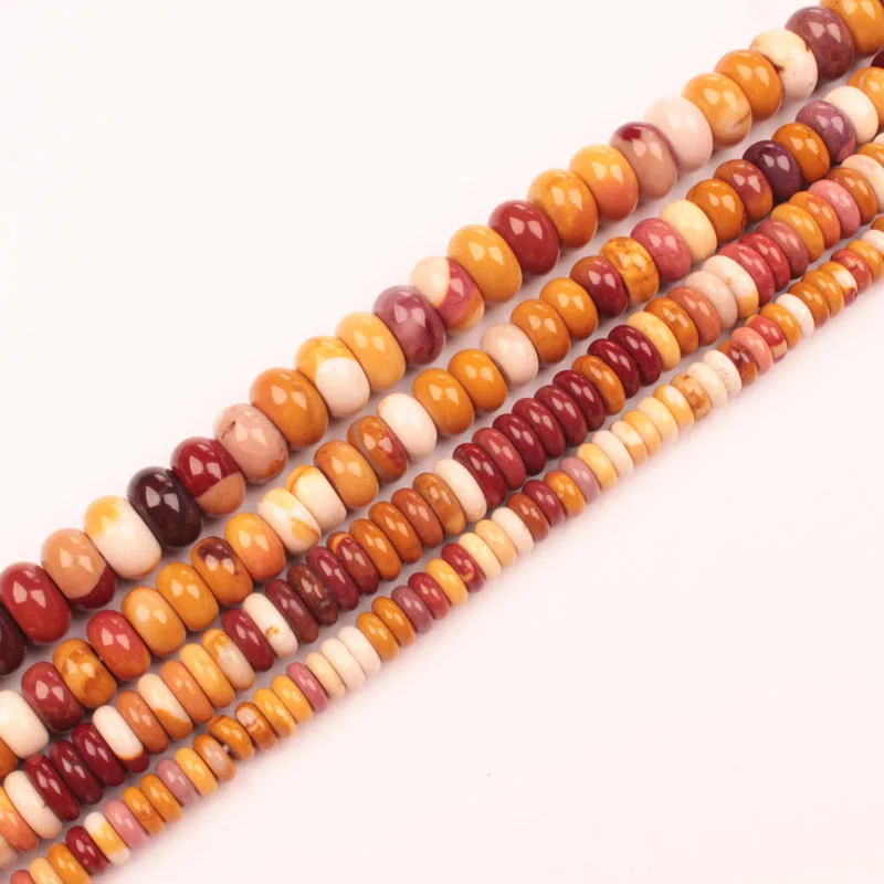 2-10mm Wholesale Mustard Rondell Beads 15