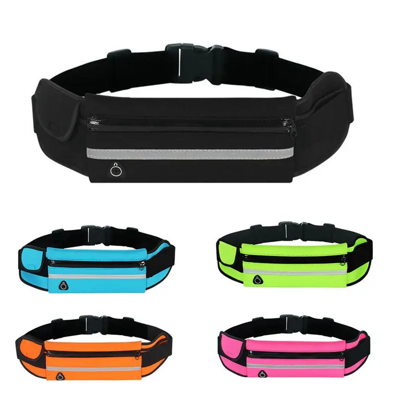 Waterproof Running Waist Bag Outdoor Sports Running Belt Bags Women for Iphone Phone Jogging Bags for Women Men Lady