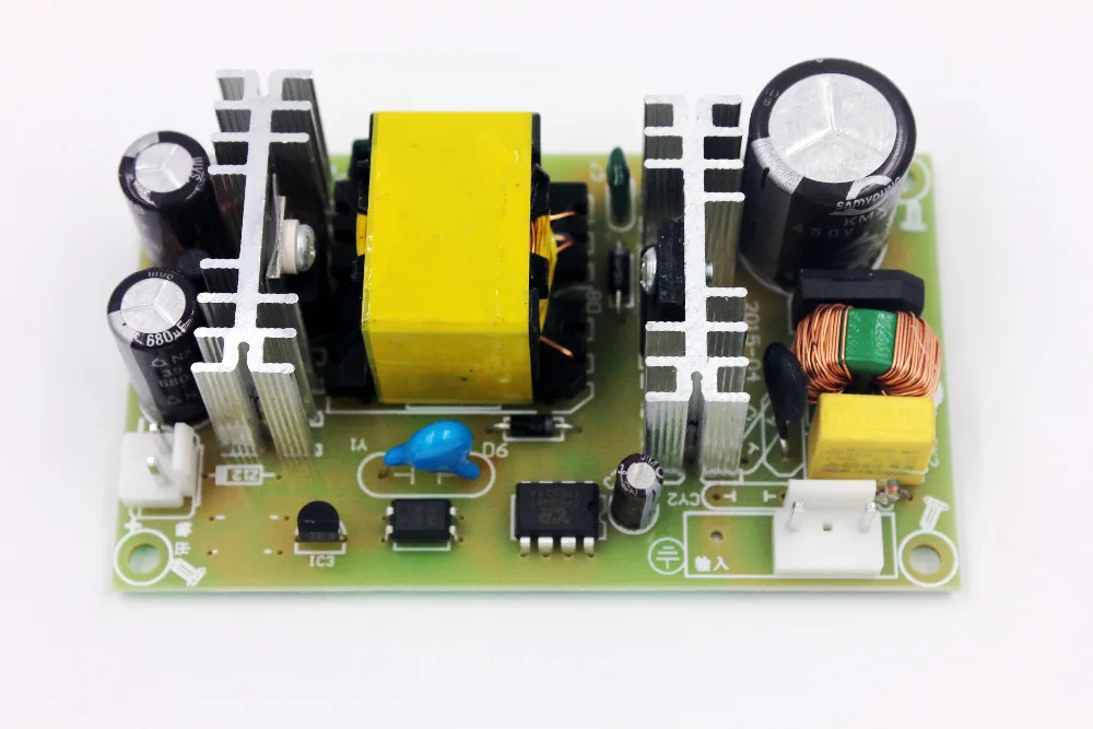 New AC100-240v to DC24V 3A T12 Soldering station step-down Switching power supply board 72W