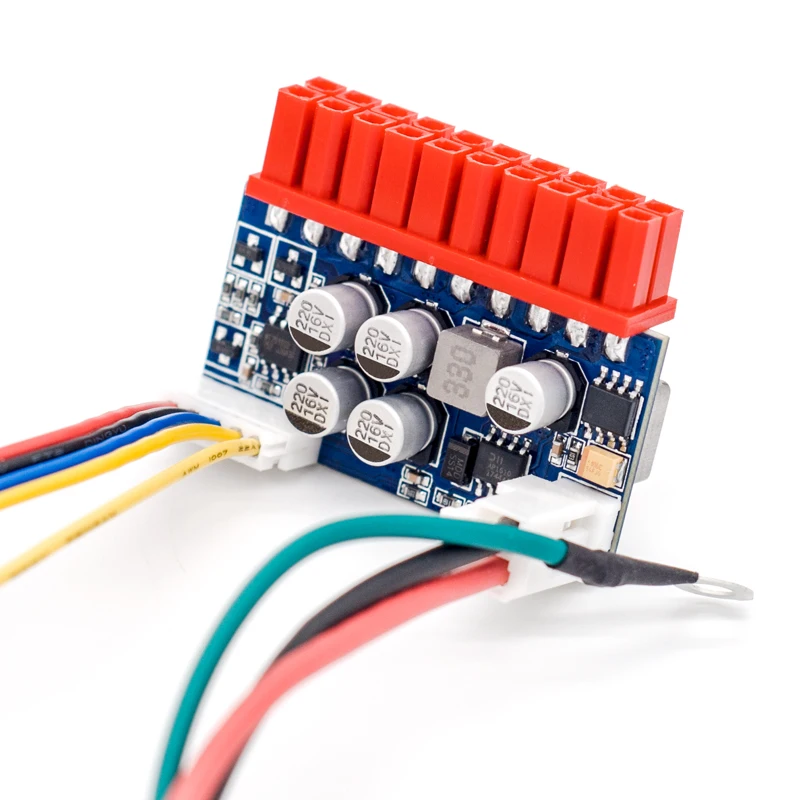 RGEEK تيار مستمر المدخلات DC-ATX 120 واط 20pin وحدة امدادات الطاقة التبديل بيكو PSU السيارات البسيطة ITX عالية DC-ATX وحدة الطاقة ITX