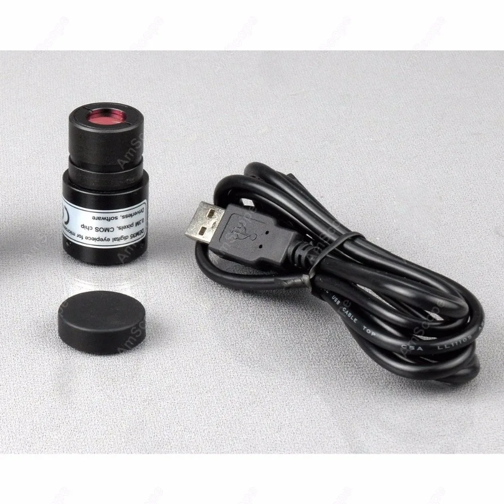 Stereo Microscope--AmScope Supplies 10X-30X Stereo Microscope with USB Camera