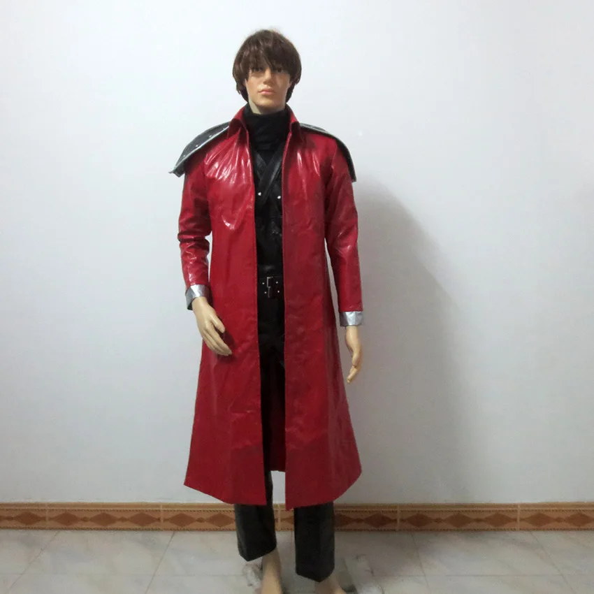 Final Fantasy VII 7 Genesis Rhapsodos Uniform Cosplay Costume Customize Any Size