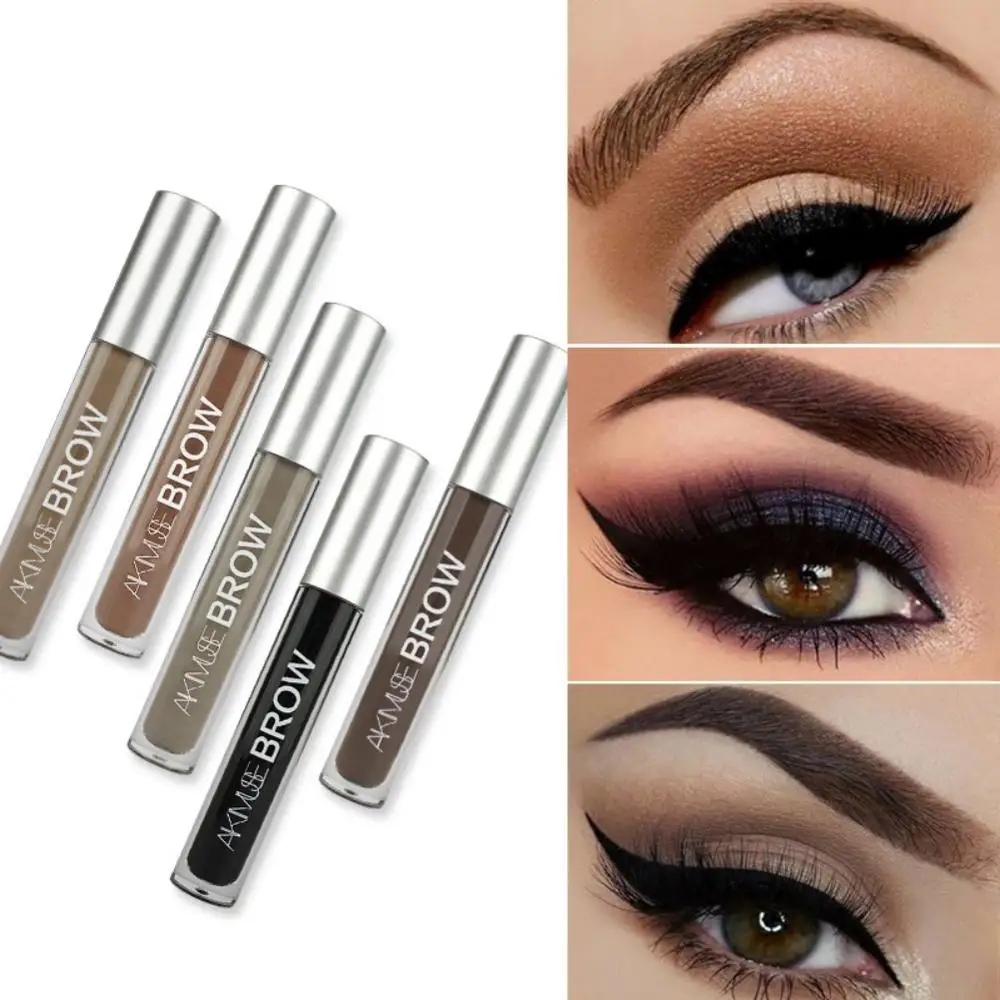 Eyebrow Enhancers Waterproof Makeup Eye Brow Gel Coffee Black Brown Paint Tint Mascaras Kit Sobrancelha Maquiagem Beauty Health