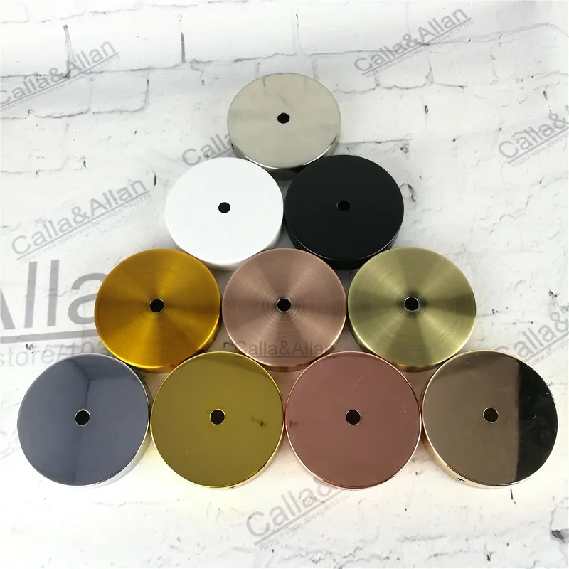 

Sample order 100mm Ceiling plate ceiling mount hook pendant lamp decoration metal ceiling plate,lamp accessories canopy