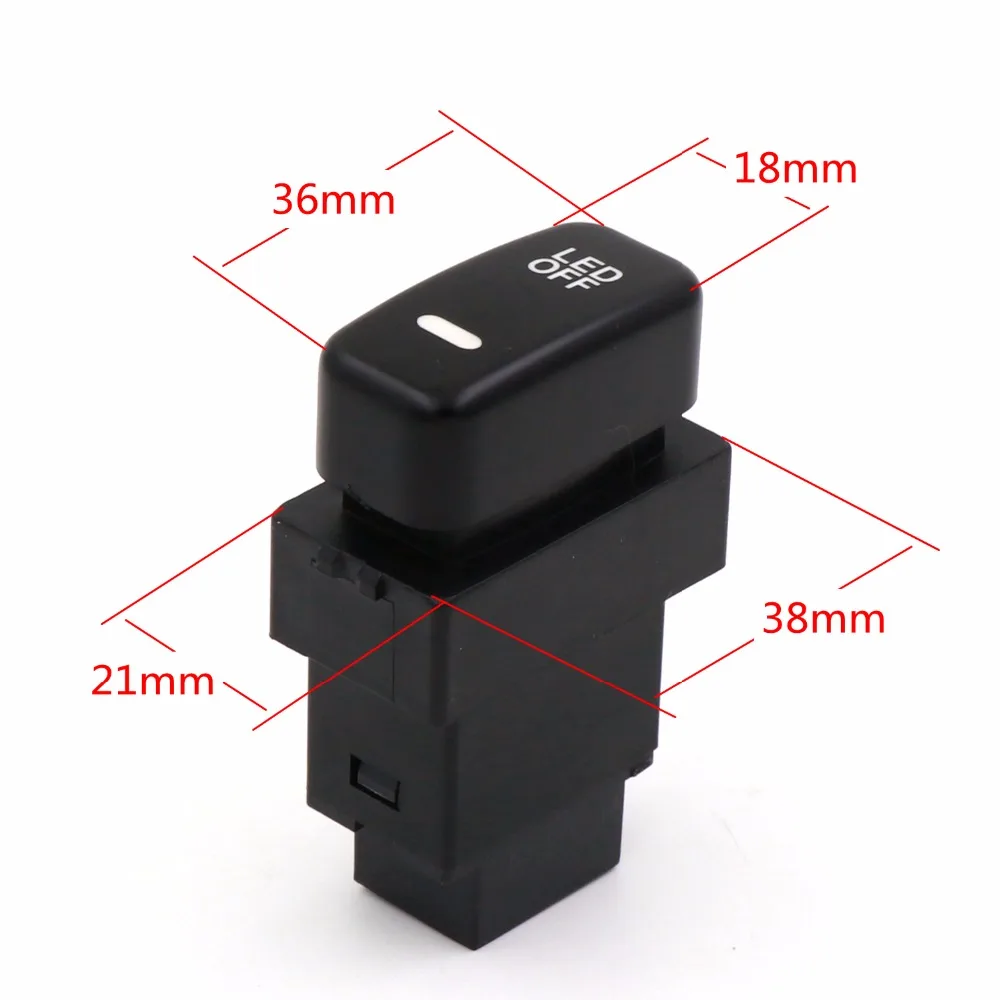 Special Dedicated 12V Car Fog Light Switch Daytime Running Lights Switch Use for Mitsubishi,asx,lancer,outlander,pajero