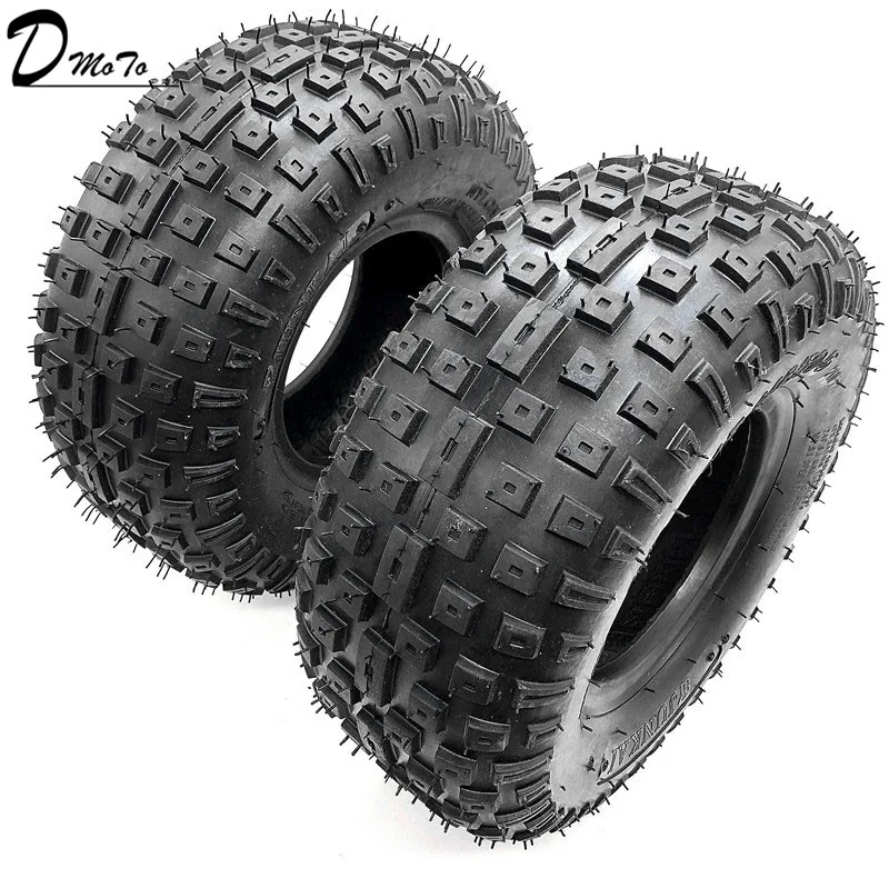 2pcs/lot of 6 Inch ATV Tire 145/70-6 four wheel vehcile Fit for 50cc 70cc 110cc Small ATV Front Or Rear Wheels