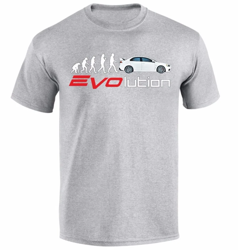 تي شيرت رجالي ماركة Lancer Evo Ix X XI XII Fans Evolution Size S-Xxxl