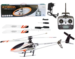 GT MODEL QS9019 Radio Control Helicopter 4Ch 2.4Ghz RTF Alloy Gyro Helicopter MODEL aircraft