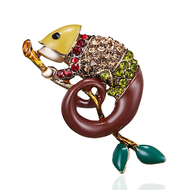 Fashion New Animal Scorpion Brooches for Women Insect Beetle Crab Snake Dog Brooch Pin Wedding Bride Jewelry Women Party Gifts